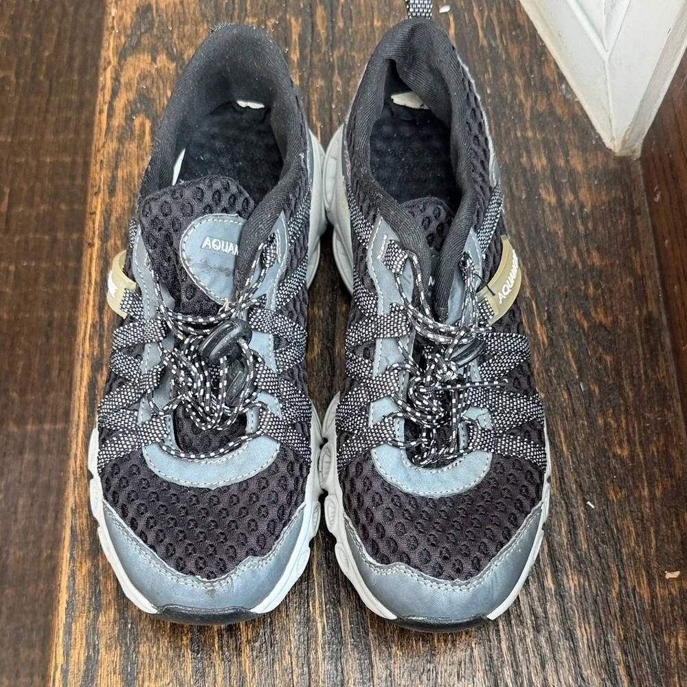 Aquamore Sneakers in Black and Gray